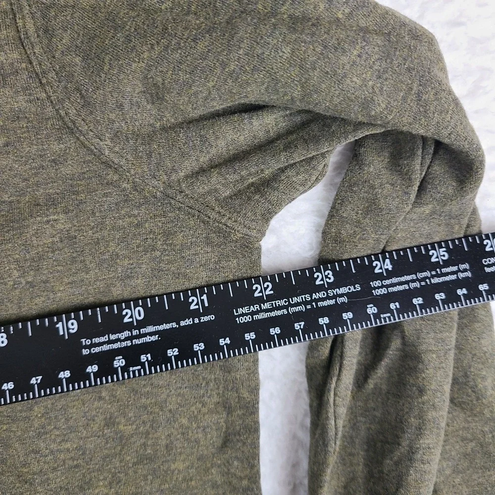 Polo Ralph Lauren Sweater Mens Medium Olive Green Shawl Collar Sweatshirt
